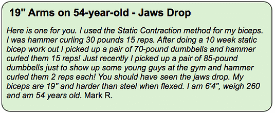 Static Contraction Testimonial