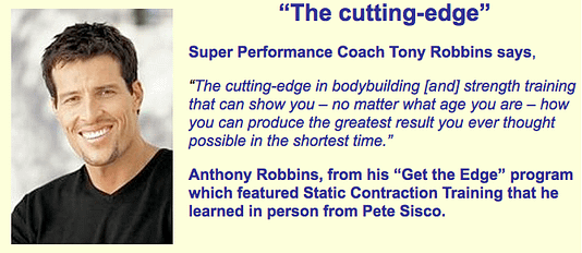 Tony Robbins on Static Contraction