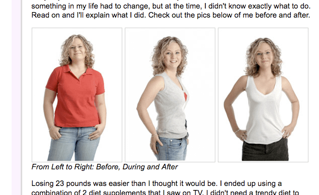 Jenny And Nicholle Before And After Weight Loss Ad 1